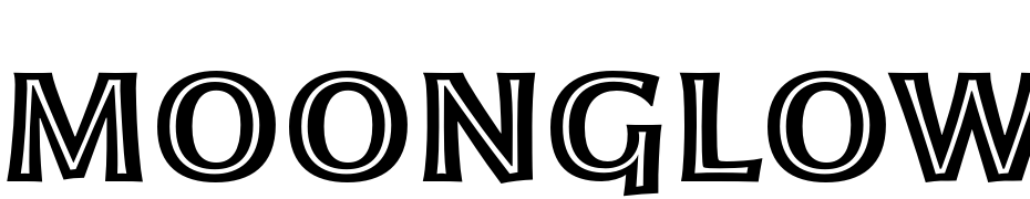 Moonglow Semibold Extended Scarica Caratteri Gratis