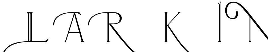 Larkin Capitals Font Download Free