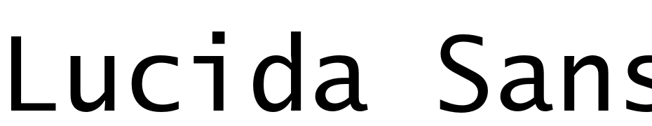 Lucida Sans Typewriter Std Font Download Free