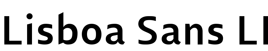 Lisboa Sans LF Bold Font Download Free