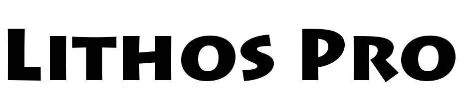 Lithos Pro Black Schrift Herunterladen Kostenlos