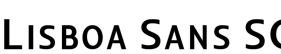 Lisboa Sans SC Bold Fuente Descargar Gratis