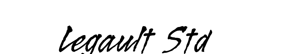 Legault Std Font Download Free