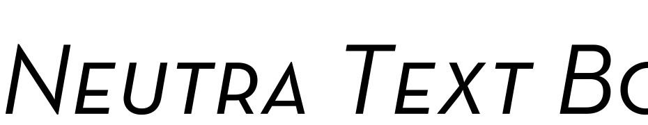 Neutra Text SC Alt Italic cкачати шрифт безкоштовно