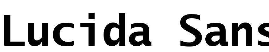 Lucida Sans Typewriter Std Bold Font Download Free