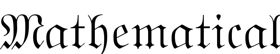 Mathematical Pi 2 Font Download Free