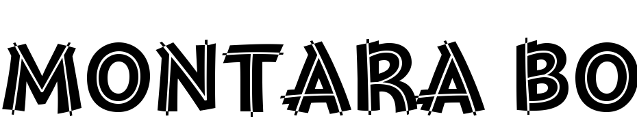 Montara Bold Initials Font Download Free