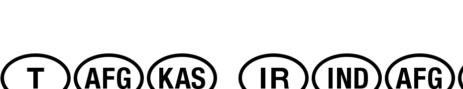 National Codes Asia Plus Font Download Free