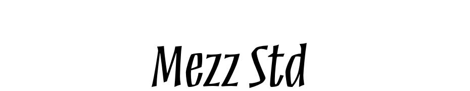 Mezz Std Font Download Free