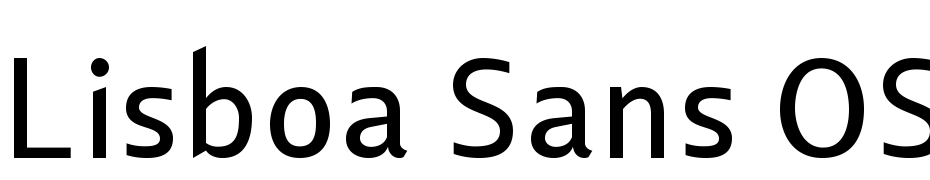 Lisboa Sans OSF Font Download Free