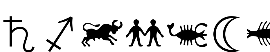 Linotype Astrology Pi 1 Font Download Free