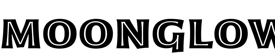 Moonglow Bold Extended Font Download Free
