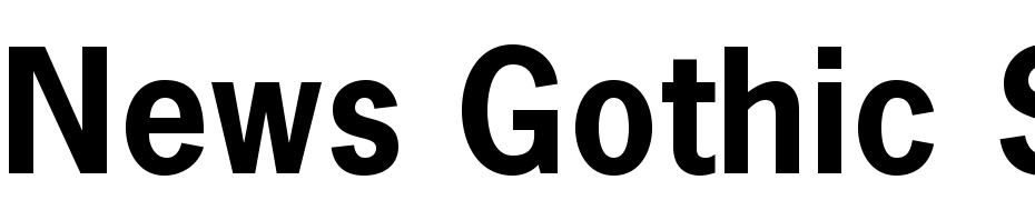 News Gothic Std Bold Polices Telecharger