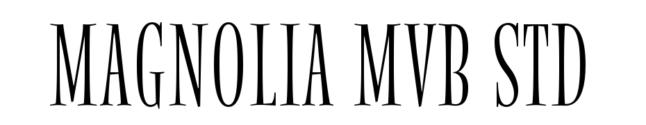Magnolia MVB Std Font Download Free