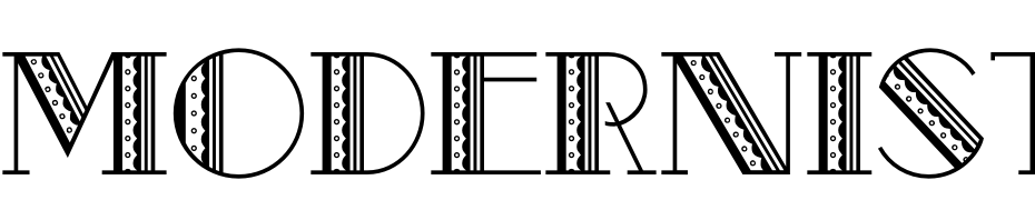 Modernistic CG Font Download Free