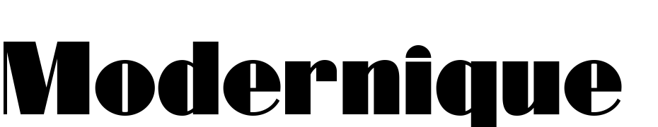 Modernique CG Font Download Free