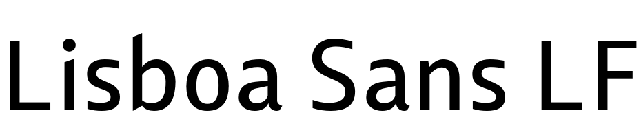 Lisboa Sans LF Font Download Free