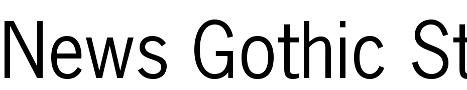 News Gothic Std Medium Font Download Free