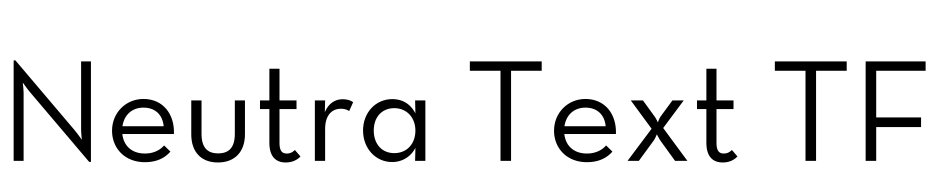 Neutra Text TF Alt Font Download Free