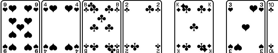 Linotype Game Pi French Cards Polices Telecharger