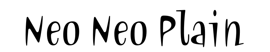 Neo Neo Plain Font Download Free