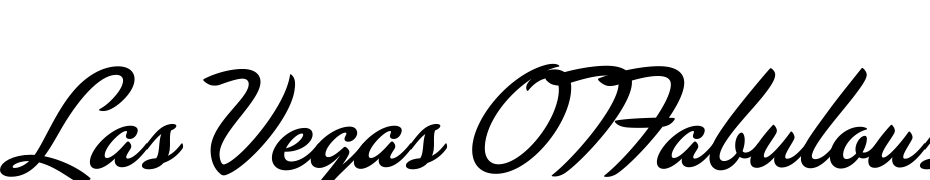 Las Vegas OT Fabulous Font Download Free