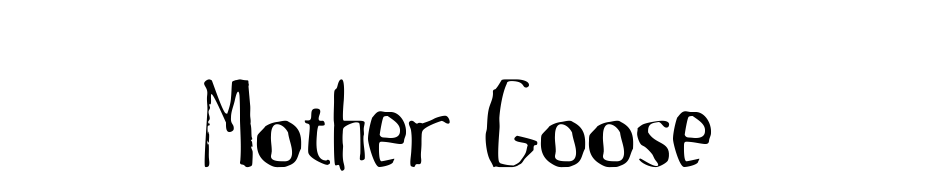 Mother Goose Font Download Free