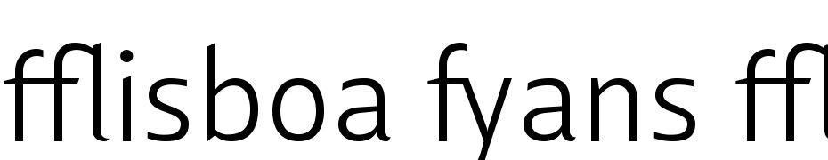 Lisboa Sans Ligatures Light Font Download Free