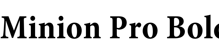 Minion Pro Bold Cond Caption Font Download Free
