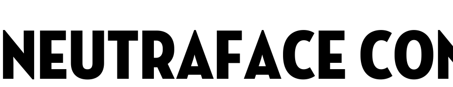 Neutraface Condensed Titling Font Download Free