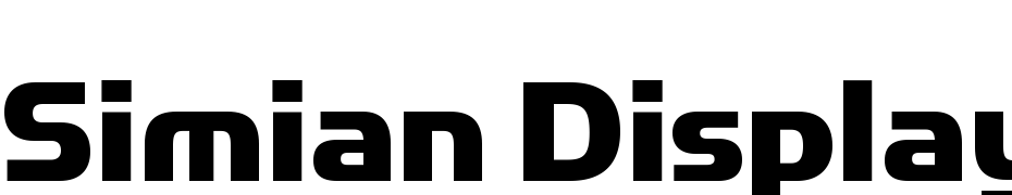 Simian Display Chimpanzee Alt Font Download Free