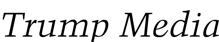 Trump Mediaeval LT Std Italic Scarica Caratteri Gratis