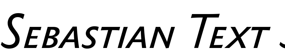 Sebastian Text SC Italic Font Download Free