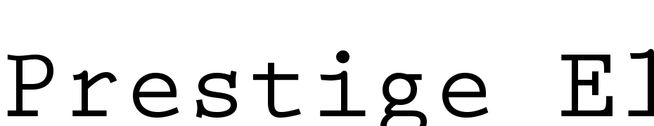 Prestige Elite Std Bold Font Download Free