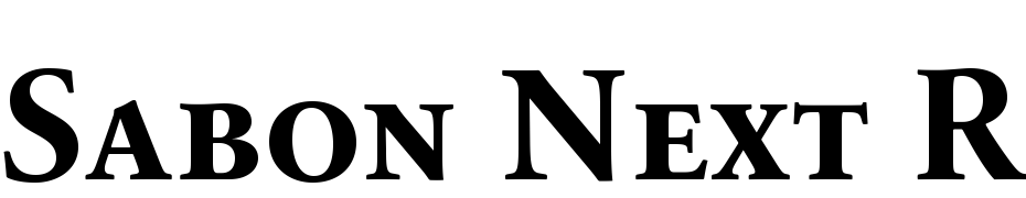 Sabon Next RW SC Bold Font Download Free