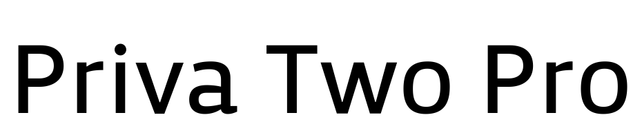 Priva Two Pro Font Download Free