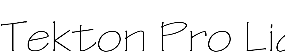 Tekton Pro Light Extended Font Download Free