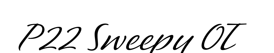 P22 Sweepy OT Yazı tipi ücretsiz indir