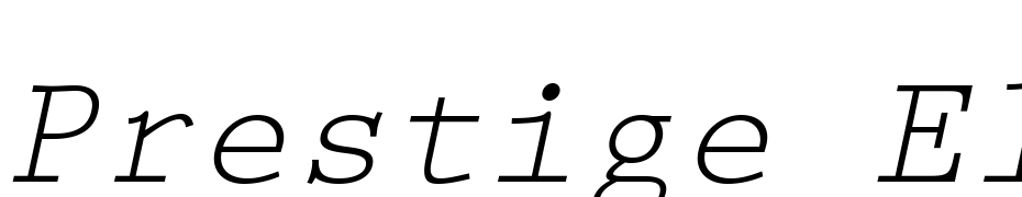Prestige Elite Std Slanted Font Download Free