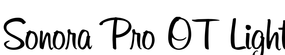 Sonora Pro OT Light Fuente Descargar Gratis