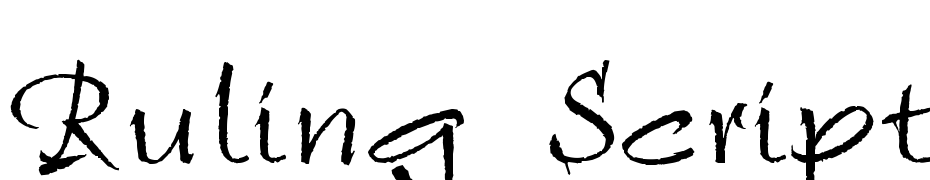 Ruling Script LT Std 2 Font Download Free