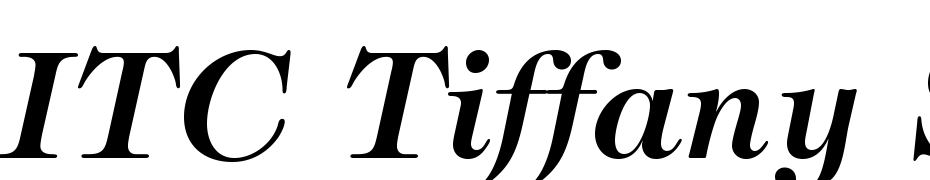 ITC Tiffany Std Demi Italic Yazı tipi ücretsiz indir