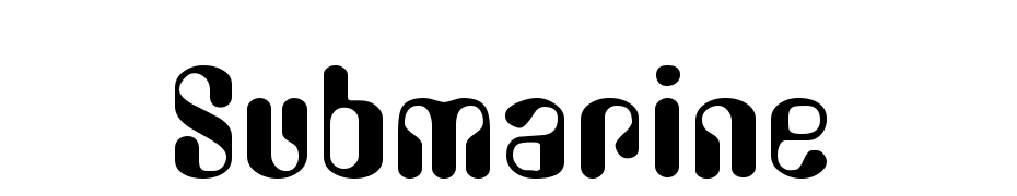 Submarine Font Download Free
