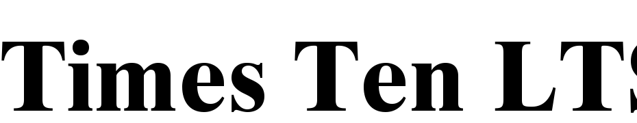 Times Ten LT Std Bold Font Download Free