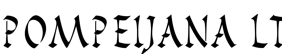 Pompeijana LT Std Roman Font Download Free