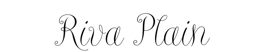 Riva Plain Font Download Free
