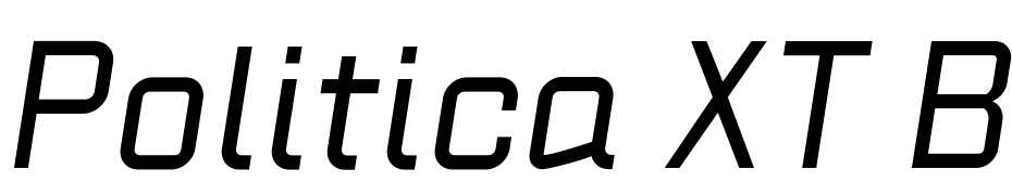 Politica XT Bold Italic Font Download Free