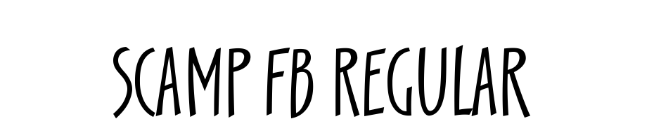 Scamp FB Regular Font Download Free