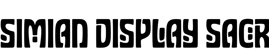 Simian Display Sacred Scroll Font Download Free