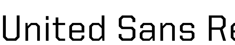 United Sans Reg Medium Font Download Free